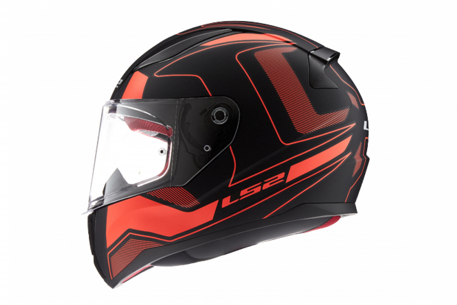LS2 - Casco urbano de cara completa para motocicleta Rapid